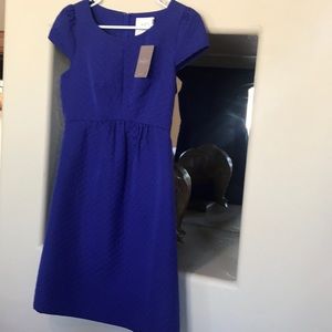 Blue anthropology dress  size 0